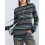 (M, Stripe) Γυναικεία μακριά μανίκια streetwear, άνοιξη-φθινόπωρο 4