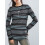 (M, Stripe) Γυναικεία μακριά μανίκια streetwear, άνοιξη-φθινόπωρο 2