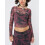 (M, Wine Red) Completo donna: top per l’autunno. 4