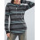 (M, Stripe) Γυναικεία μακριά μανίκια streetwear, άνοιξη-φθινόπωρο 6