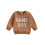 (6-12 Months, Brown) Blusas de moletom o outono. 1