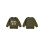(2-3 Years, Green) Blusas de moletom o outono. 2