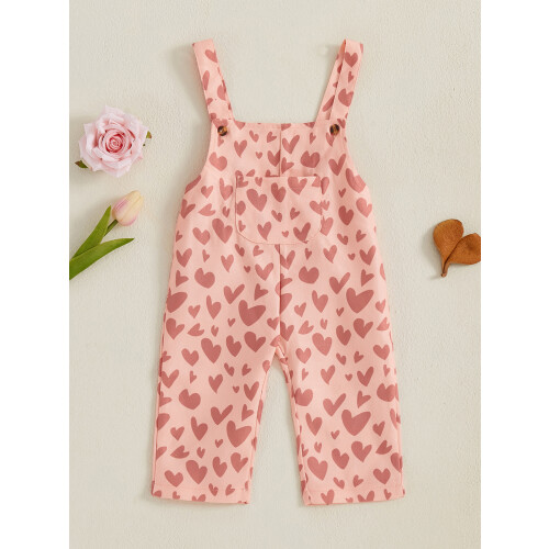 (18-24 Months, Pink) Παιδικές Φόρμες με Αγίου Βαλεντίνου 2