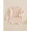 (3-6 Months, Beige) Βρεφικό Πουλόβερ Ολόσωμο Χειμερινό Ρούχο 5