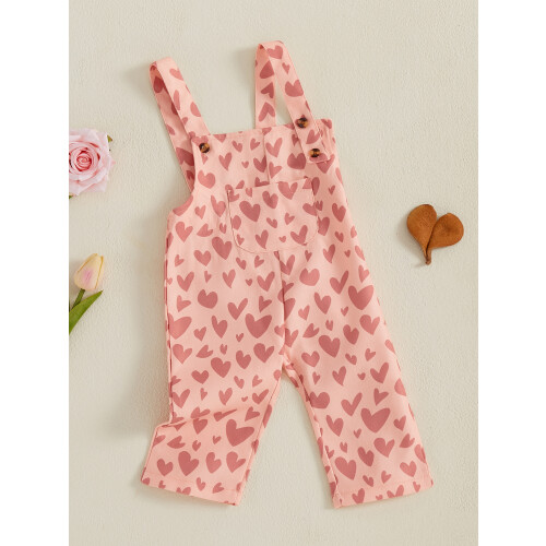 (12-18 Months, Pink) Παιδικές Φόρμες με Αγίου Βαλεντίνου 2