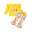 (18-24 Months, Yellow) Φθινοπωρινά ρούχα για μακριά μανίκια 1