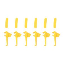12 X Smontagomme Parte Nylon Montatura Demount Testa Anatra Inserto Protector