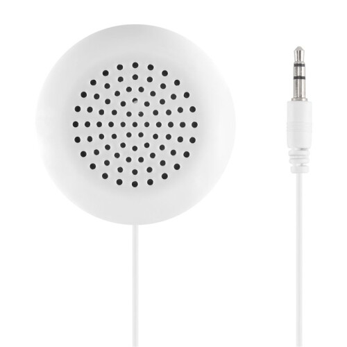 White 3 5mm Pillow Speaker For   CD Radio MP3 Player GL