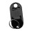 20 Pcs Assorted Key ID Label Tags Split  Keyring Keychain (Black) 5