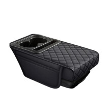 Car Armrest Cover Universal Fit  Leather Pad ScratchResistant Console Cushion Color 7