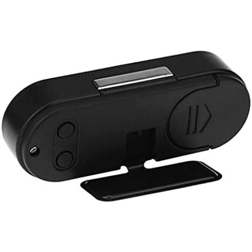 2in1 LED Car Digital Clock with Thermometer, Blue Night Vision, 12/24 Hour Dashboard Accessory 2