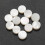 12 Witte Parelmoer Luthier Dots Inlay Fret Side  6 mm 3