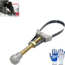 Oil Filter Wrench Adjustable Strap Heavy Duty Removal Tool for Cars Trucks 60mm120mm