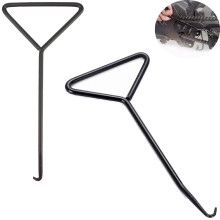 2 Pack Heavy Duty THandle Motorcycle Exhaust Spring Puller Stainless Steel Hook for ATV Dirt Bike Snowmobile