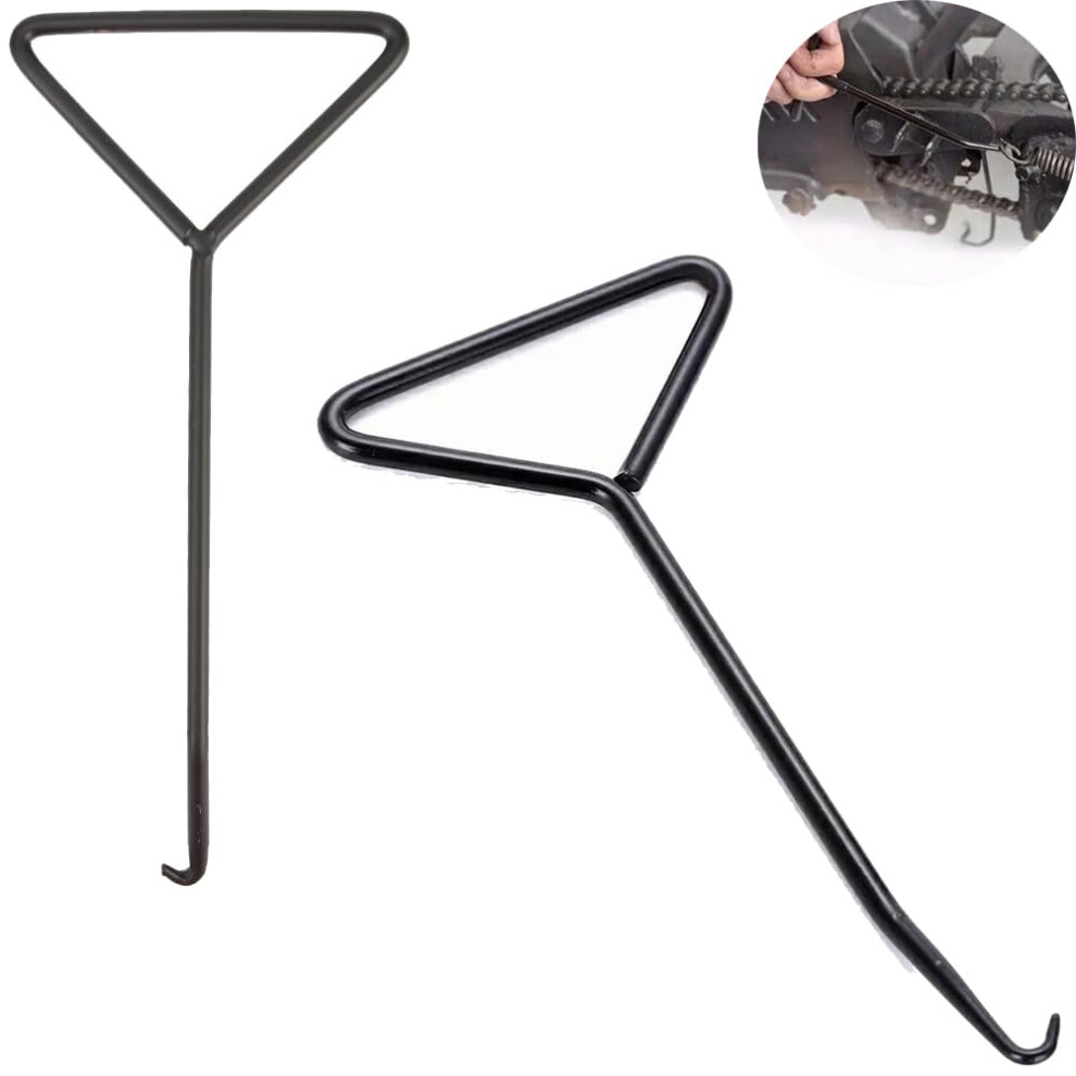 2 Pack Heavy Duty Thandle Motorcycle Exhaust Spring Puller Stainless Steel Hook For Atv Dirt Bike Snowmobile 9169991201733