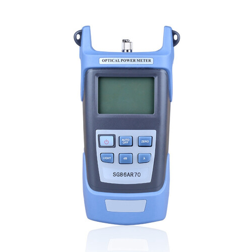 2 Pcs Handheld Optical Power Meter High Precision Optical Fiber Tester Optical Attenuation Test with Fc/Sc Adapter 1