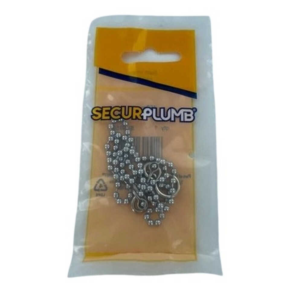 Securplumb Plain Bath Ball Chain 5063884437497