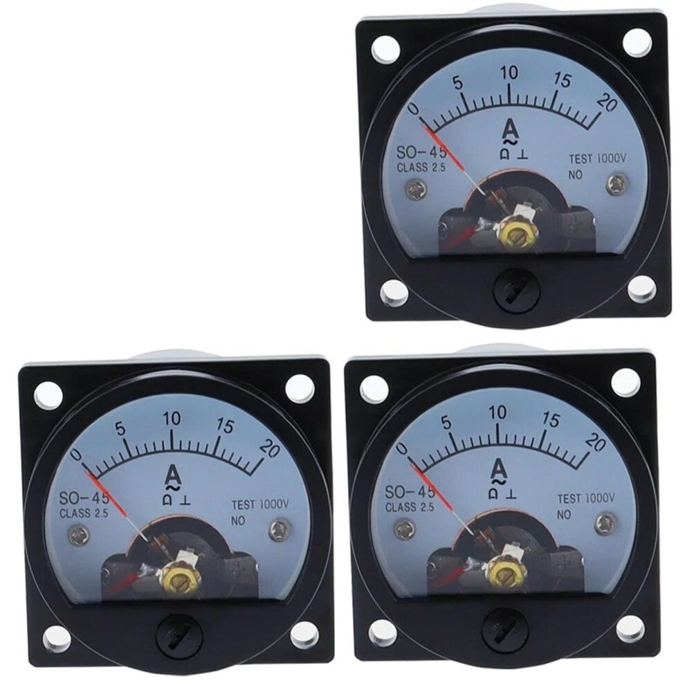 Analog Panel Ammeter 50A So45 Pointer Type Current Meter For Precise Current Measurement 9771547181132