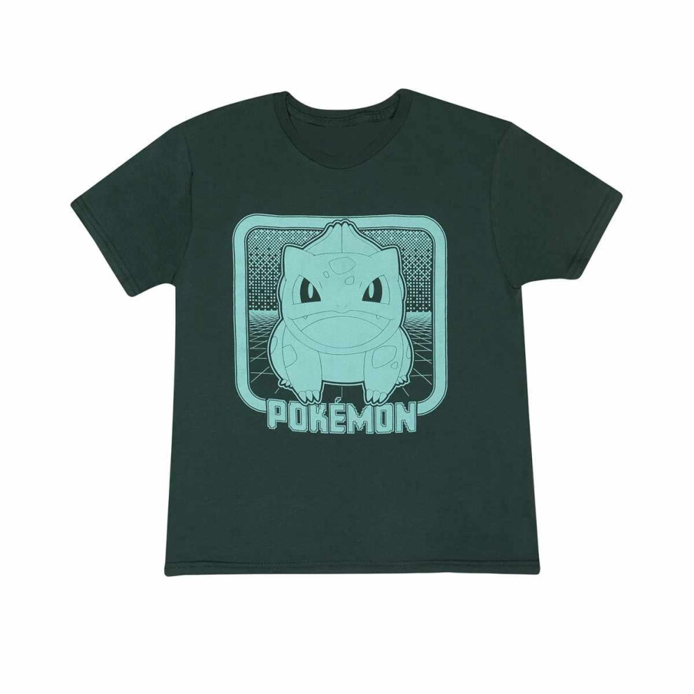 Pokémon Pokemon Childrens/Kids Bulbasaur Arcade T-Shirt