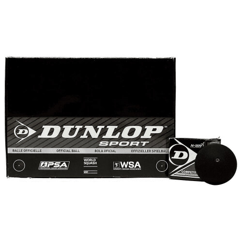 Dunlop Dunlop Competition Squash Balls (Pack of 12) 2
