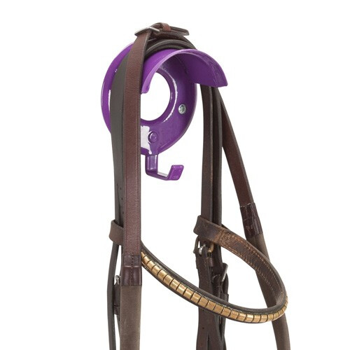 (One Size, Purple) Stubbs Bridle Rack Single S20
