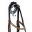 (One Size, Black) Stubbs Bridle Rack Single S20 1