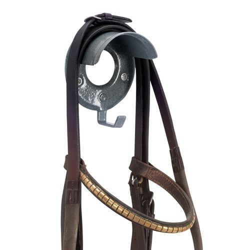 (One Size, Black) Stubbs Bridle Rack Single S20