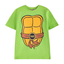 (5-6 Years, Green) Teenage Mutant Ninja Turtles Boys Cosplay Short-Sleeved T-Shirt