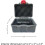 Waterproof Shockproof OBD2 Scanner Case with Custom Foam, Lockable Hard Shell for Automotive Tools Grey 2