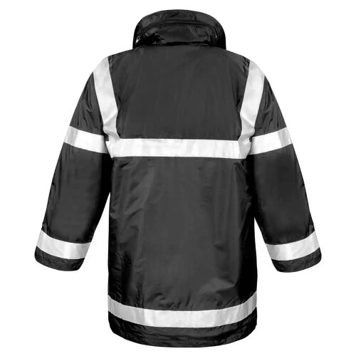 Result (3XL, Black) Result Mens Work-Guard Workwear Management Coat 2