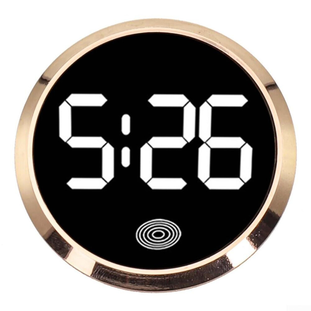 Multicolor Led Car Clock With Touch Activation And Luminous Display For Easy Dashboard Installation 9169991202266