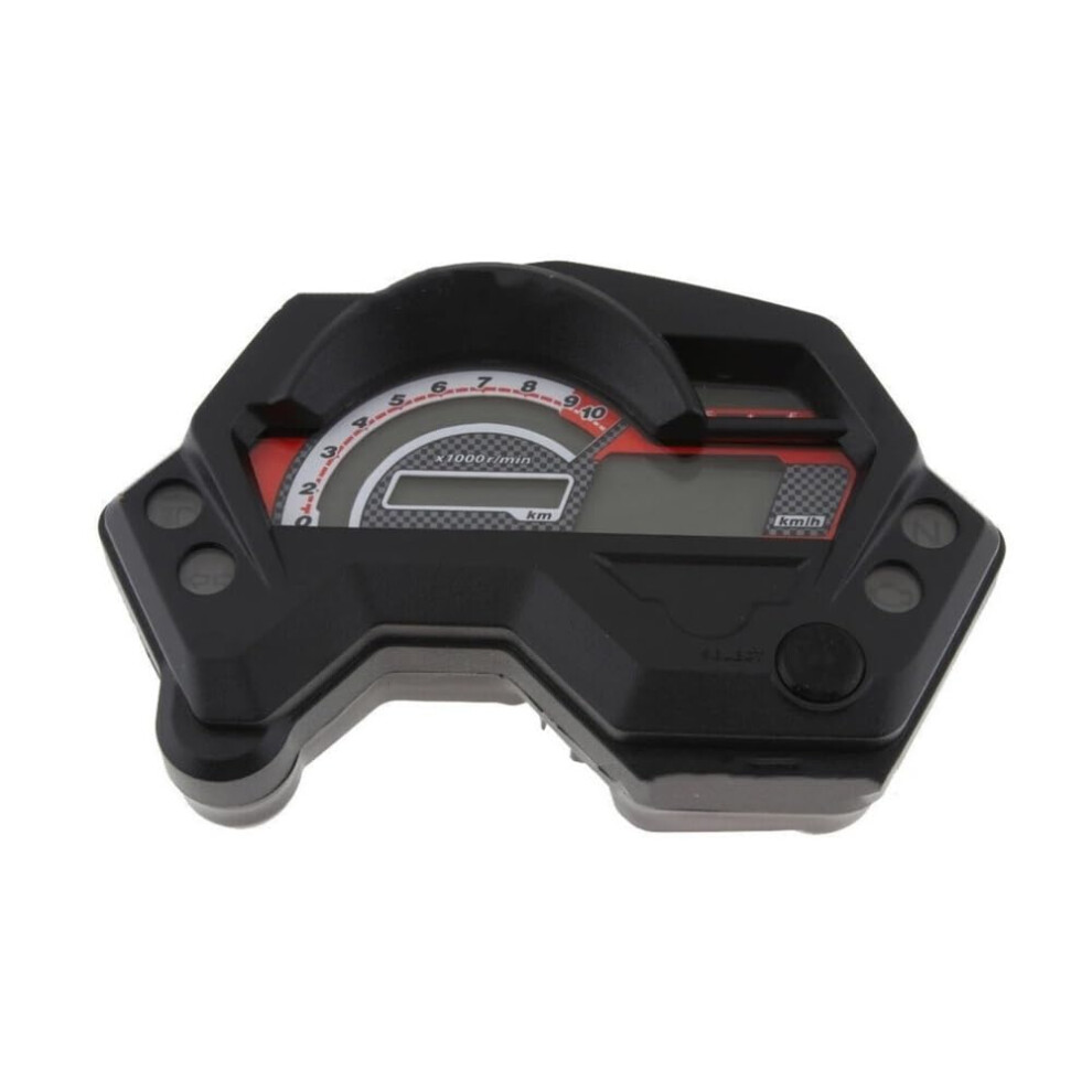 Digital Motorcycle Speedometer Tachometer With Clear Display Rpm Gauge For Yamaha Fz16 9169991202327