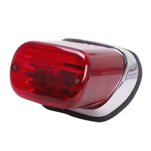 Motorcycle LED Tail Light with Turn Signals, Integrated Brake Light for Yamaha Virago XV250 XV400