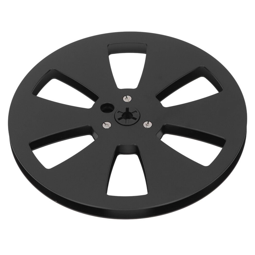 Sound Tape Empty Reel 1/4In 7In Aluminum Black 7691384164438