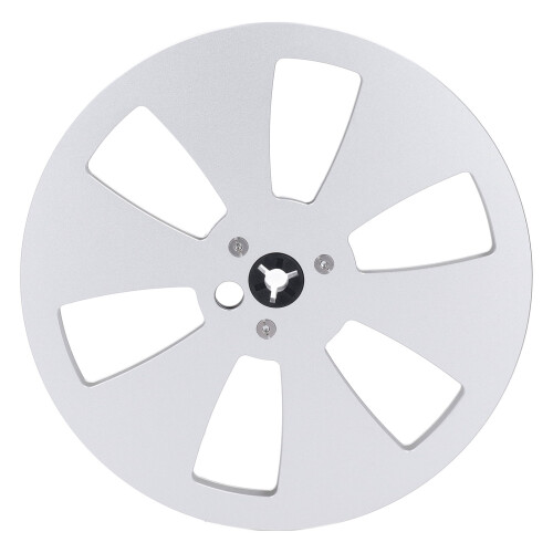 Empty Tape Reel Model 1/4in Capacity 7in Silver 1