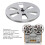 Empty Tape Reel Model 1/4in Capacity 7in Silver 4