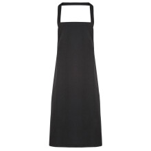(One Size, Black) Premier Ladies/Womens Slim Apron (no Pocket) / Workwear