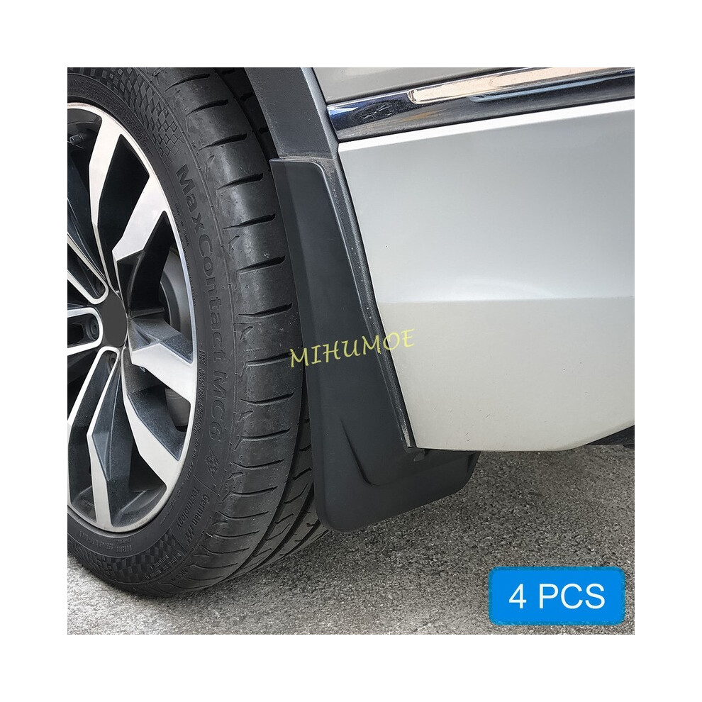 (Tiguan (Allspace)) Front & Rear Car Splash Guards Mud Flaps Fender Mudguard Cover Trims 8902774212417