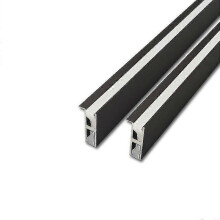 (70cm, Warm white(3000K)) Built-in Led Strip Cabinet Layer Shelf 18mm Panel Edge Light Lamp 12v Invisible Up Down Beam Glow Cupboard Bookcase Backlight