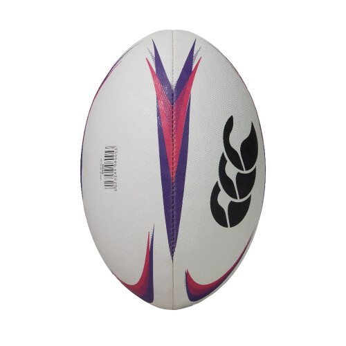 (5, White/Violet) Canterbury Mentre Rugby Ball 1