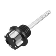 Universal Aluminum Motorcycle Oil Level Gauge Accurate Measurement Durable Engine Accessory