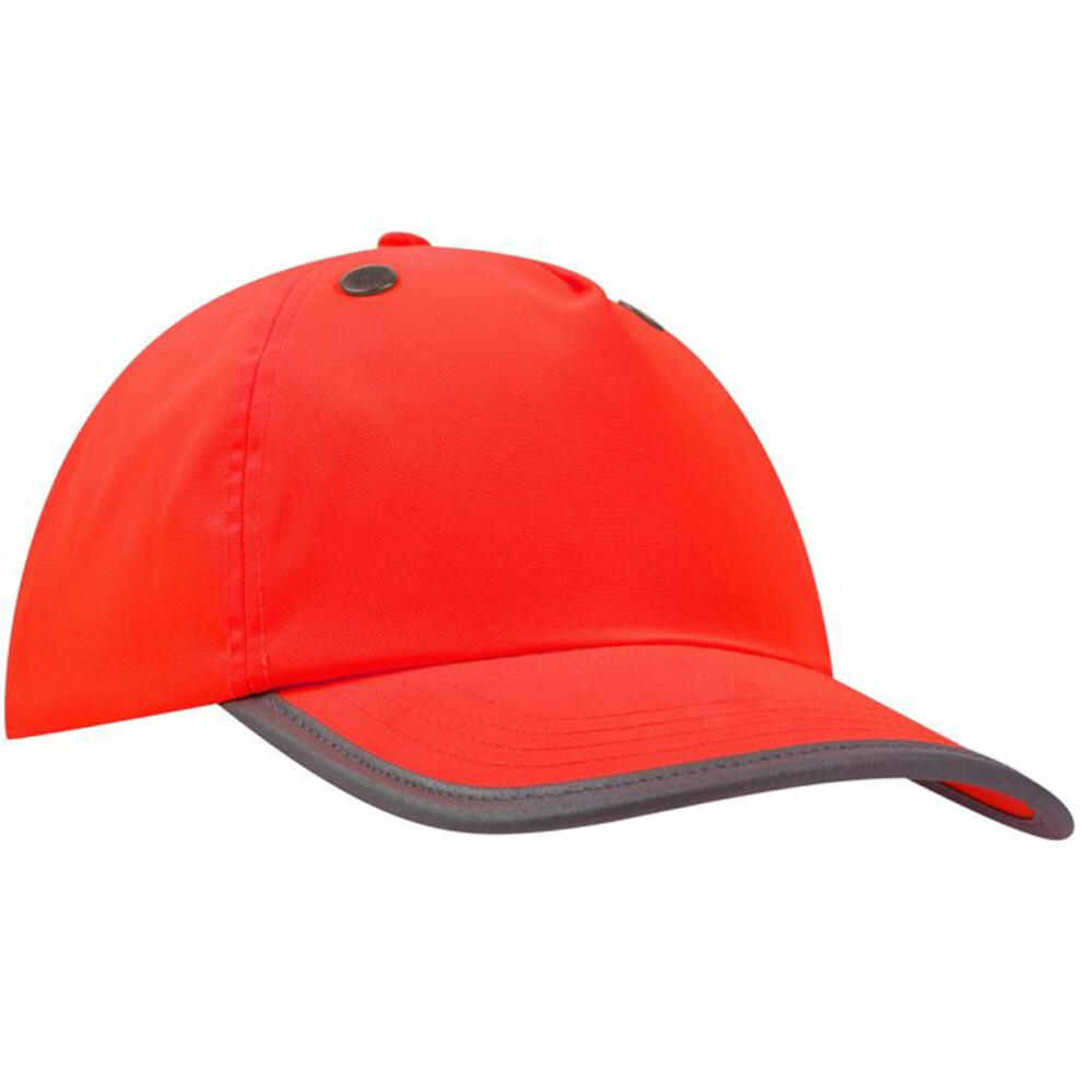 (One Size, Red) Yoko Hi-Vis Safety Bump Cap 5059699648746
