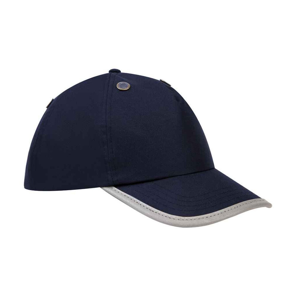(One Size, Navy) Yoko Hi-Vis Safety Bump Cap 5059699648715