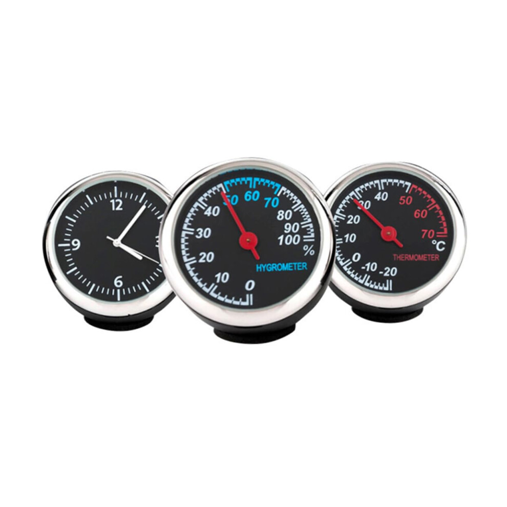 Luminous Mechanical Car Dashboard Clock With Backlit Display Waterproof Metal Build Easy Install 9771547181927