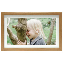 Kodak 15.6 Inch Wi-Fi Digital Photo Frame Burlywood Wood FHD