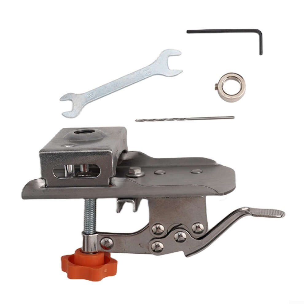 Concealed Hinge Jig For Accurate Hole Alignment, Cabinet Door Installation And Woodworking Use 9771547182047