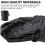 Waterproof Hanging Car Trash Can with Leak Protection, Foldable SpaceSaving Garbage Bag Black 3