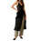 (M, Black) Γυναικεία μπλούζα αμάνικη διαφανής, Clubwear 1