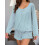 (M, Blue) Set de pijamale 2 piese. 7