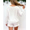 (S, White) Set de pijamale 2 piese. 8
